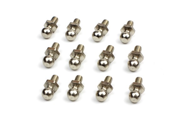 BLACKZON Ball Stud 4.8x12mm (12pcs) 540143 - Abbildung 1