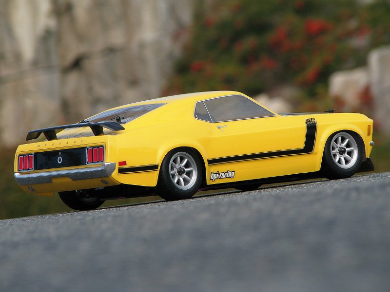 HPI Ford Mustang Boss 302 1970 Karosserie (200mm) 17546 - Abbildung 3
