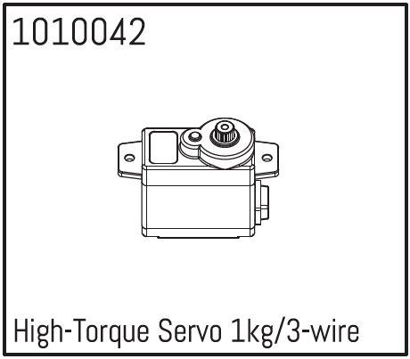 Hobby Plus High-Torque Servo 1kg/3-wire 240060
