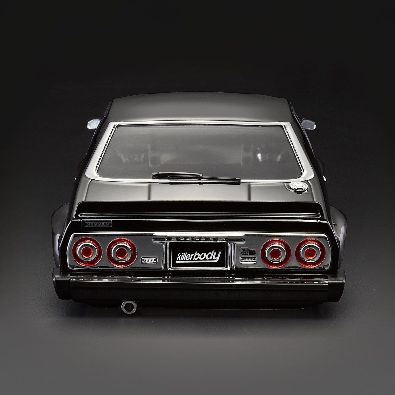 KB48675 Nissan Skyline 2000 Turbo GT-ES Karosserie lackiert Schwarz