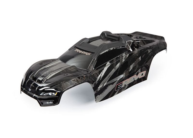 Traxxas Karo E-Revo schwarz mit Aufkleber 8611R