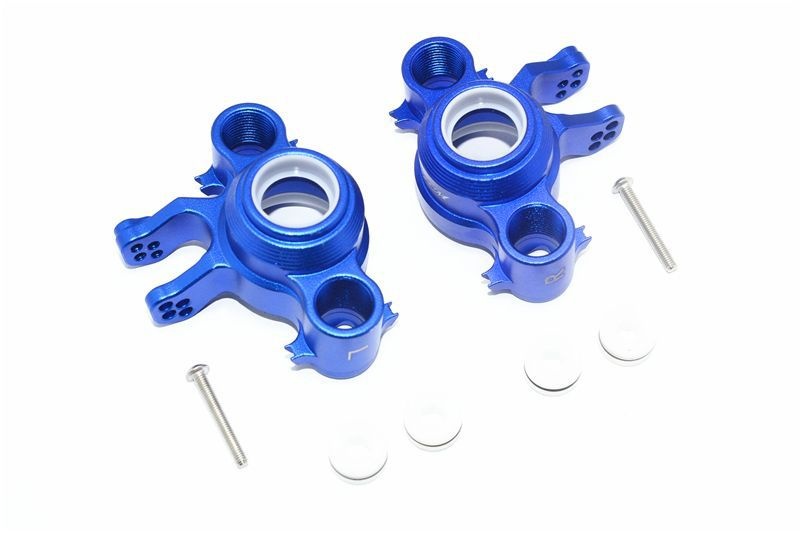 GPM Alu Lenkhebel v/h blau Traxxas 1/10 E-Revo