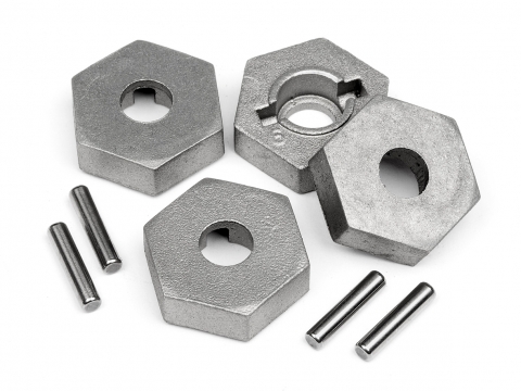 HPI Radmitnehmer und Pin Set 17mm 101190