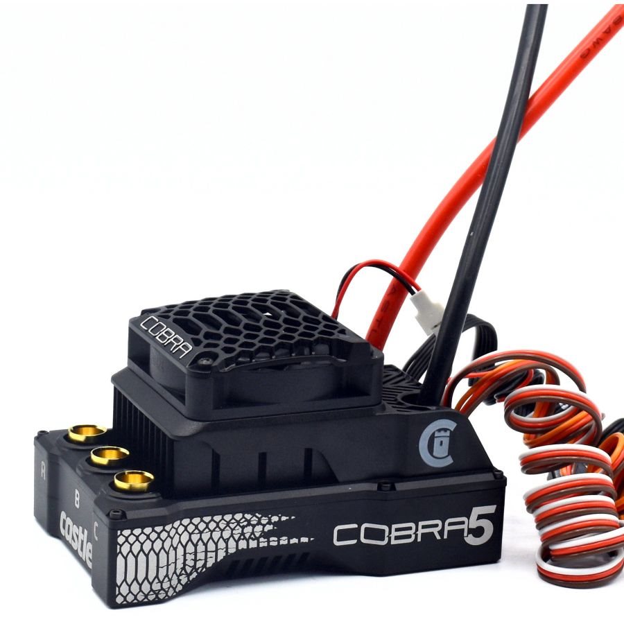 Castle Cobra 5 8S 33.6V ESC 20A Peak BEC 1/5 CC010-0179-00