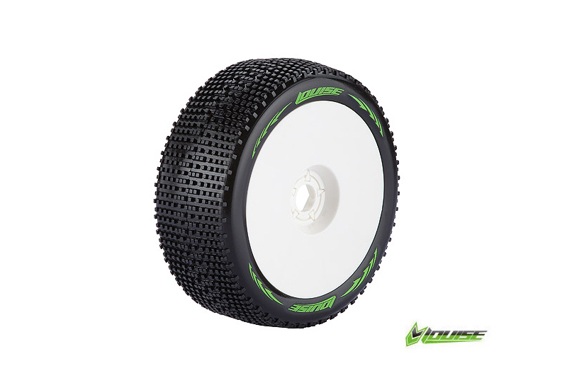 Louise B-Groove soft Felge weiß (2) Verbrenner 1:8 Offroad L-T370SW