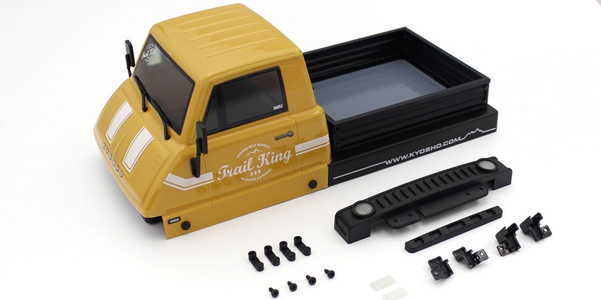 Kyosho Karosserie Trail King Type 1 - Gelb BLB002T1
