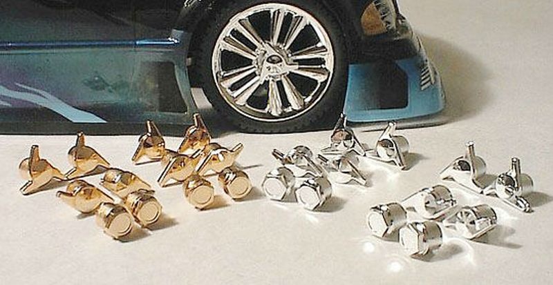 RPM Gold Wheel Nuts & KO's-Sedans 80814