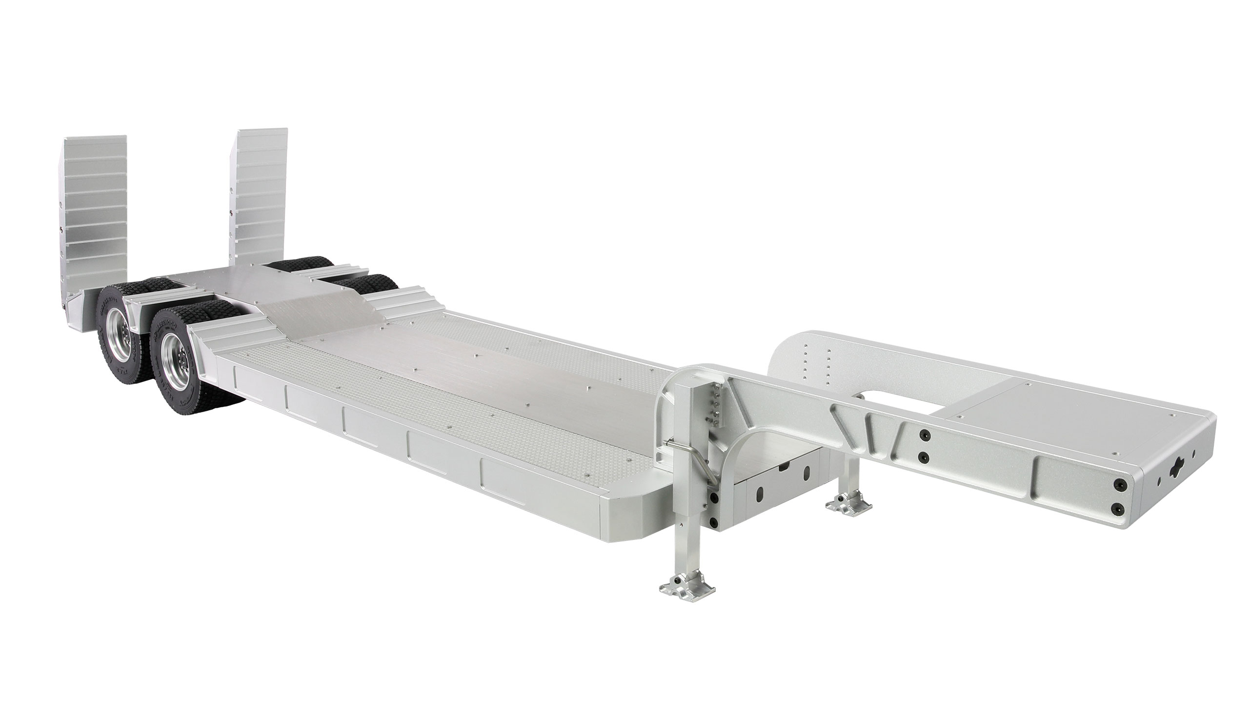 Amewi Tieflader-Sattelauflieger mit Doppelachse aus Aluminium 1:14 KIT 22731