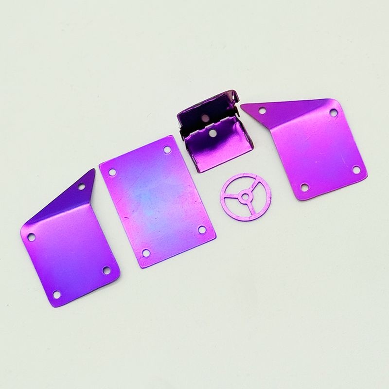 FURITEK Titanium Panel Set Purple Titan Buggy Spare Parts for Titan Buggy 18 FUR-2747
