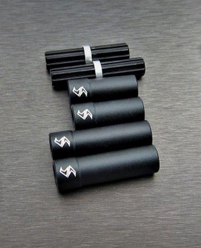 SAMIX Aluminium Driveshaft Set innen und außen schwarz für TRX TRX4 & 6 TRX4-6244