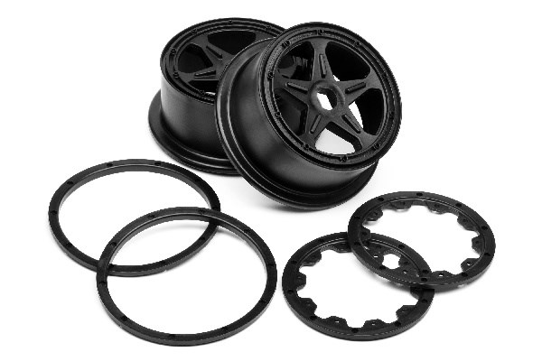 Maverick Felgen Set hinten (Paar/Blackout XB) MV24174