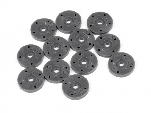 HPI 4 und 5 Loch Kolbenplatten (1.2/1.3/1.4/Apache) 107367