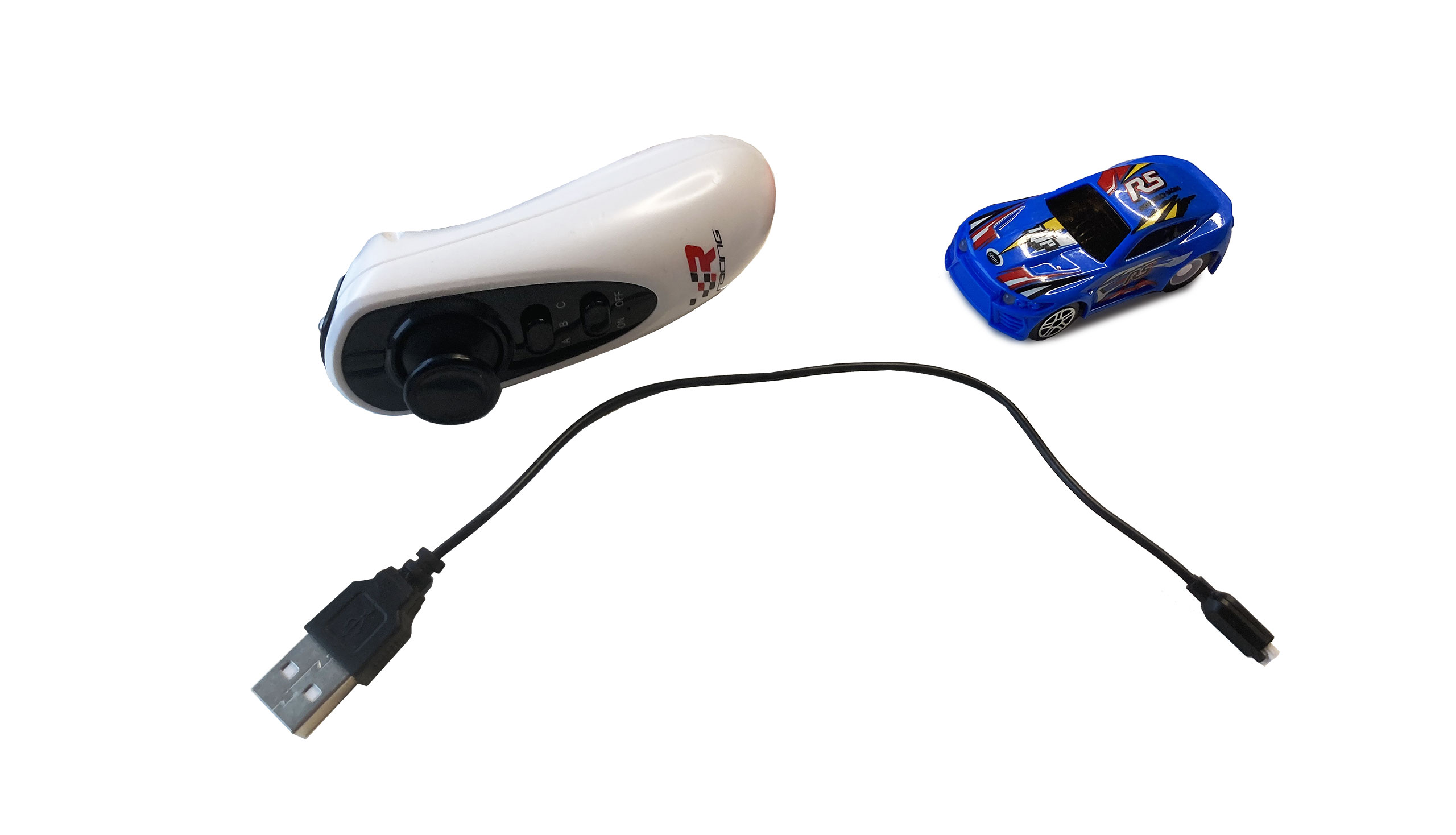 Amewi RC Magic Traxx Glow 50-teilig mit Rennfahrzeug 100673