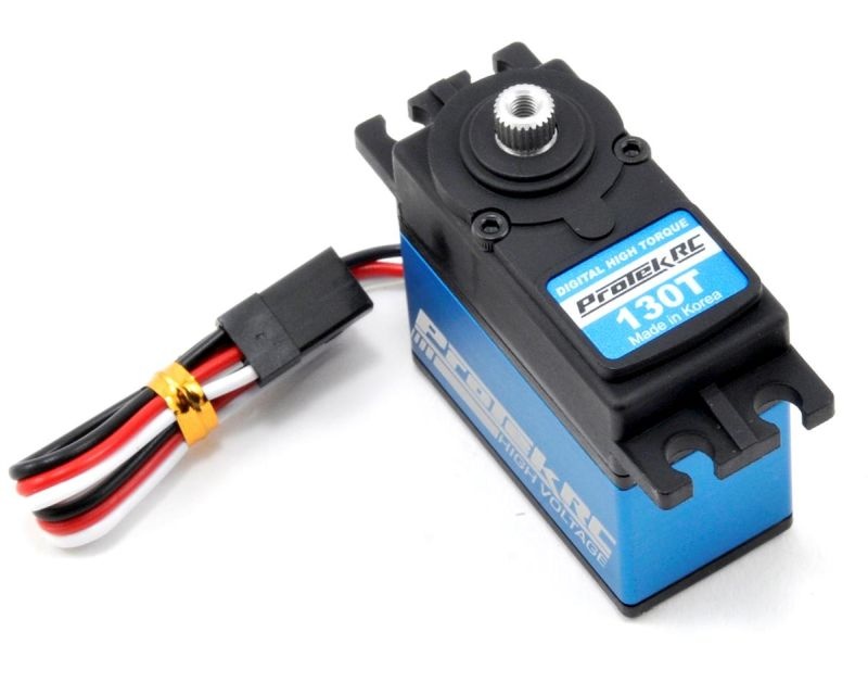 ProTek RC Standard Digital High Torque Metallgetriebe-Servo 130T (High Voltage) PTK-130T
