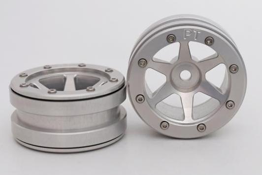 Metsafil Beadlock Wheels PT- Slingshot Silber/Silber 1.9 (2 St.)  MT0030SS