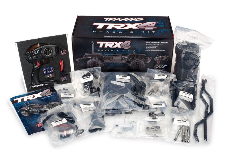 Traxxas TRX-4 Kit 1/10 Crawler Clipless mit Elektronik, ohne Karo/Akku/Ladegerät 82216-4-R6 - Abbildung 1