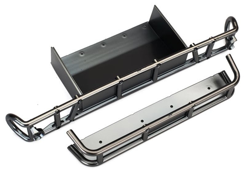 Bumper+Extension hinten (satin schwarz chrome-plated) 8536X
