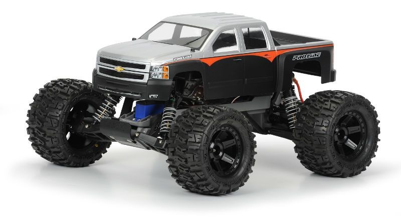 ProLine Chevy Silverado 2500 HD Clear body for Stampede 3357-00