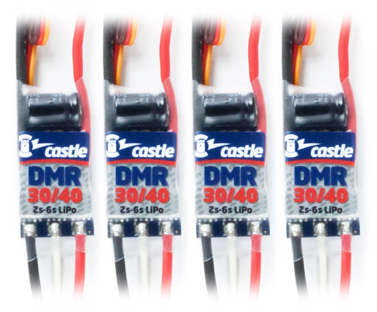 Castle DMR 30/40 Multirotor ESC (4)* 010-0156-00