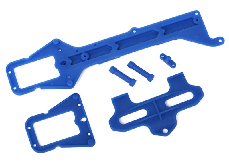Traxxas Chassis oben + Akkuhalter 7523