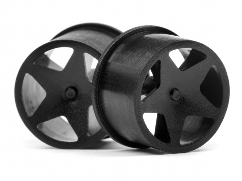 HPI Q32 Super Star Felgen Set (Black/4St) 114276 - Abbildung 1