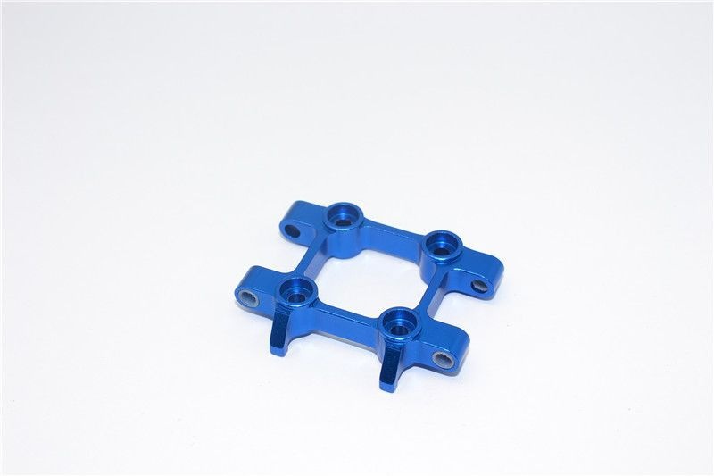 GPM Alu Querlenkerhalter vorn blau Tamiya DT03