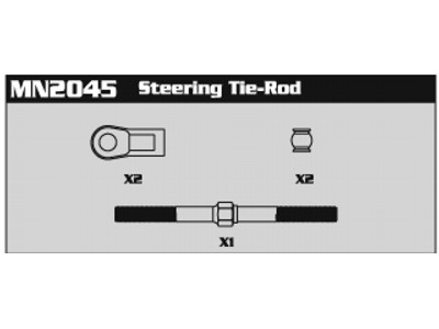 Nanda MN2045 Steering Tie-Rod MN2045 - Abbildung 1