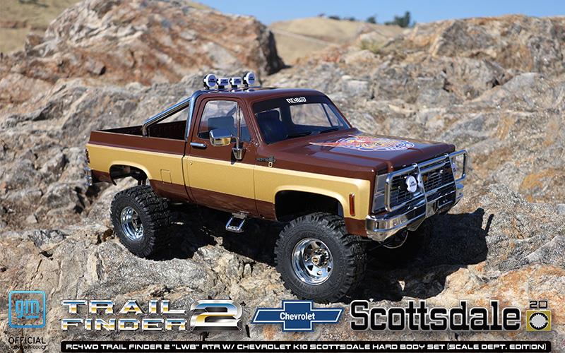 RC4WD Trail Finder 2 LWB RTR mit Chevrolet K10 Scottsdale HardBody RC4WD (Scale Dept. Edition) - Abbildung 7
