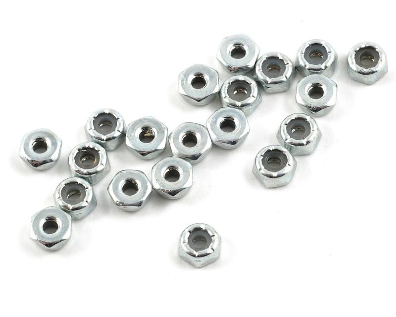 ProTek RC 4-40 High Strength Dünne ZP-Stahl Stoppmutter (20)  PTK-H-5700