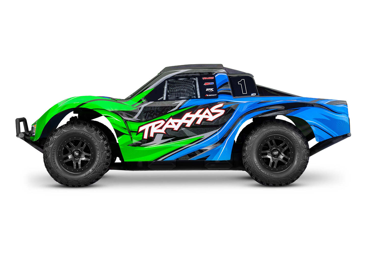 Traxxas Slash 4x4 VX3 Brushless Short Course Grün 68454-4 - Abbildung 3
