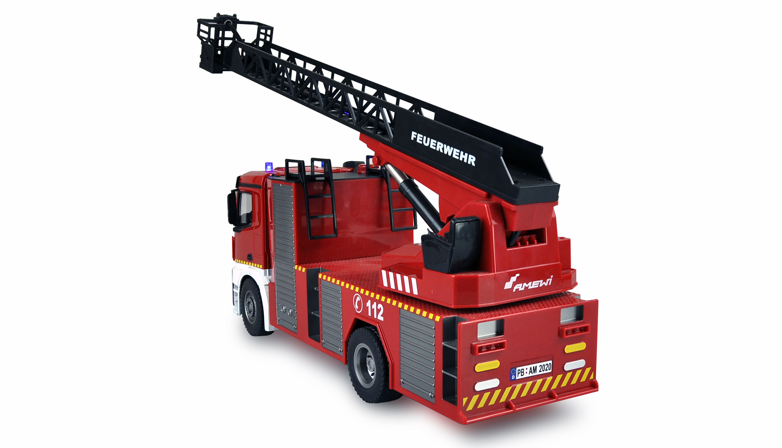 Amewi Mercedes-Benz Feuerwehr Drehleiterfahrzeug 1:18 RTR 22502