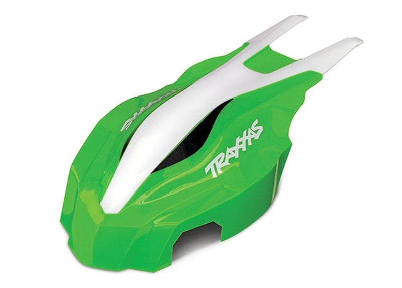 Traxxas Kanzel, vorn, grünweiß, ATON 7914