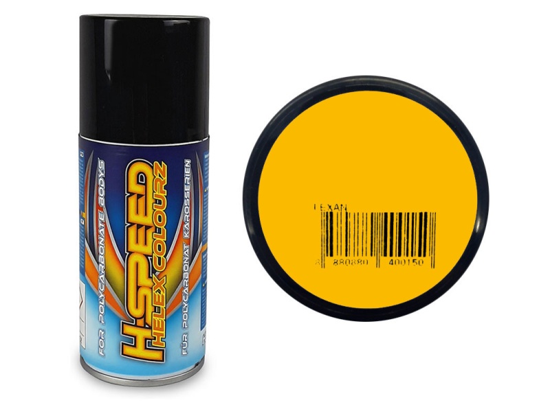 H-SPEED Lexan Spray Camel gelb / yellow 150ml HSPS037
