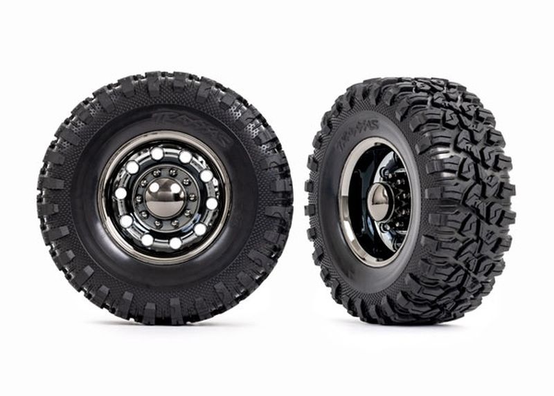 Traxxas Reifen auf Felge hinten (2) Canyon RT 4.6x2.2 8854X - Abbildung 1
