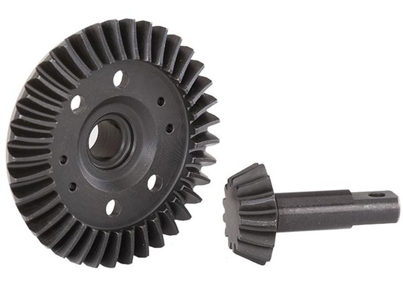 Traxxas Ring-Gear Diff / Ritzel-Gear Diff (machined, spiral cut) vor 5379R