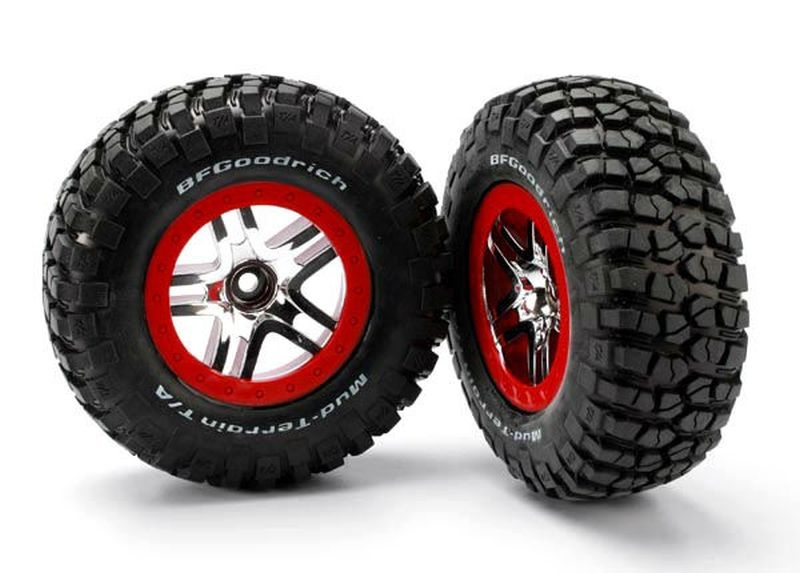 Traxxas Reifen auf Felge vorn S1 soft 5877R