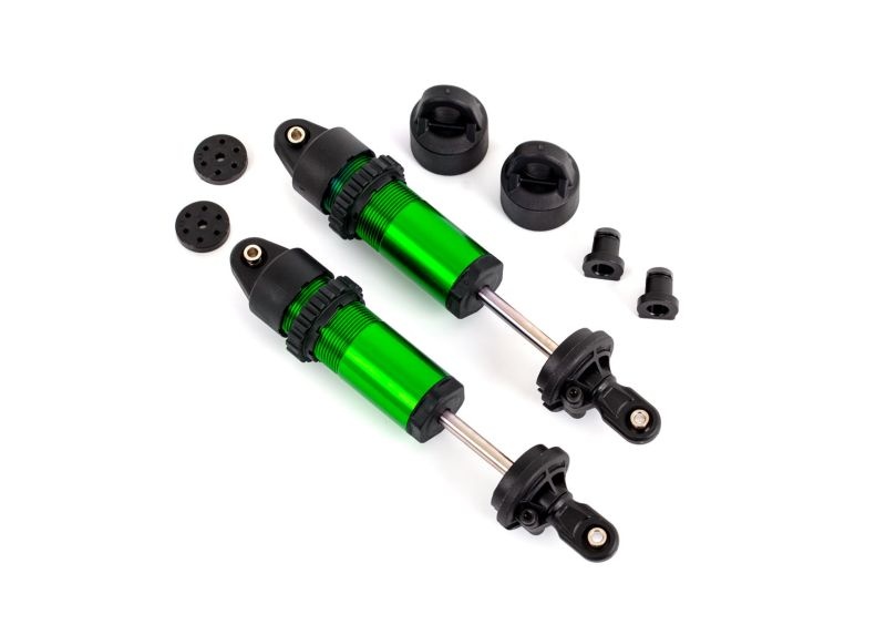 Traxxas GT-Maxx Dämpfer Aluminium grün (2) Sledge vo + MAXX + MAXX SLASH 9660-GRN