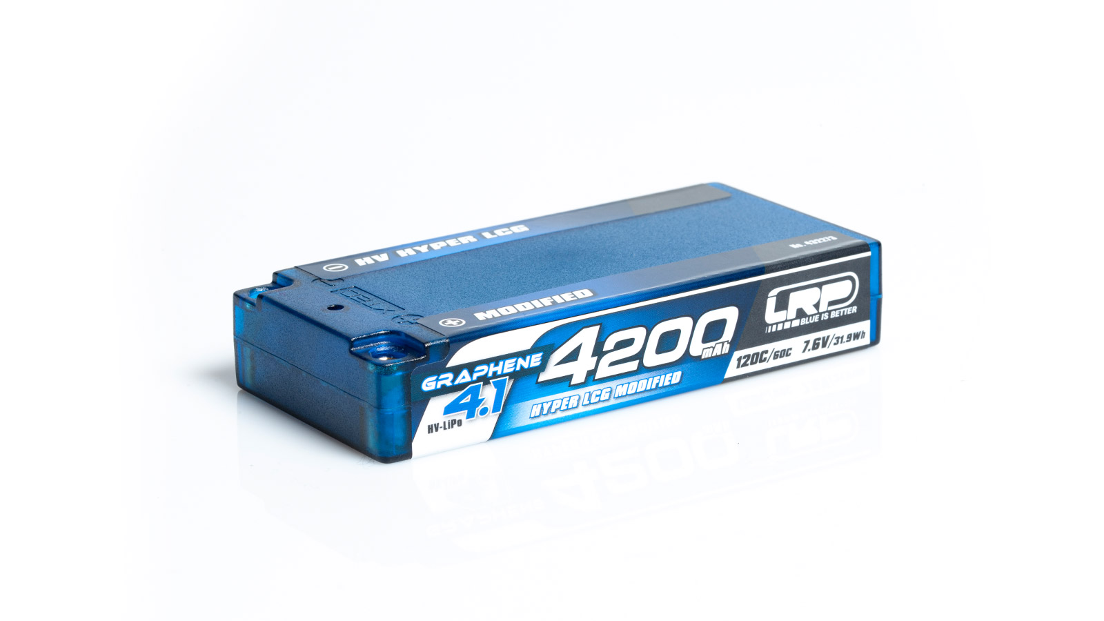 LRP HV Hyper LCG Modified Shorty GRAPHENE-4.1 4200mAh Hardcase 7.6V LiPo 120C / 60C