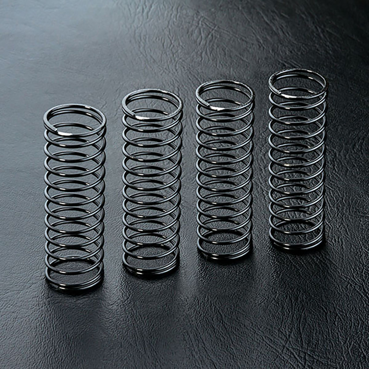 210529 Stoßdämpferfeder 45mm hart silber (4 Stück)