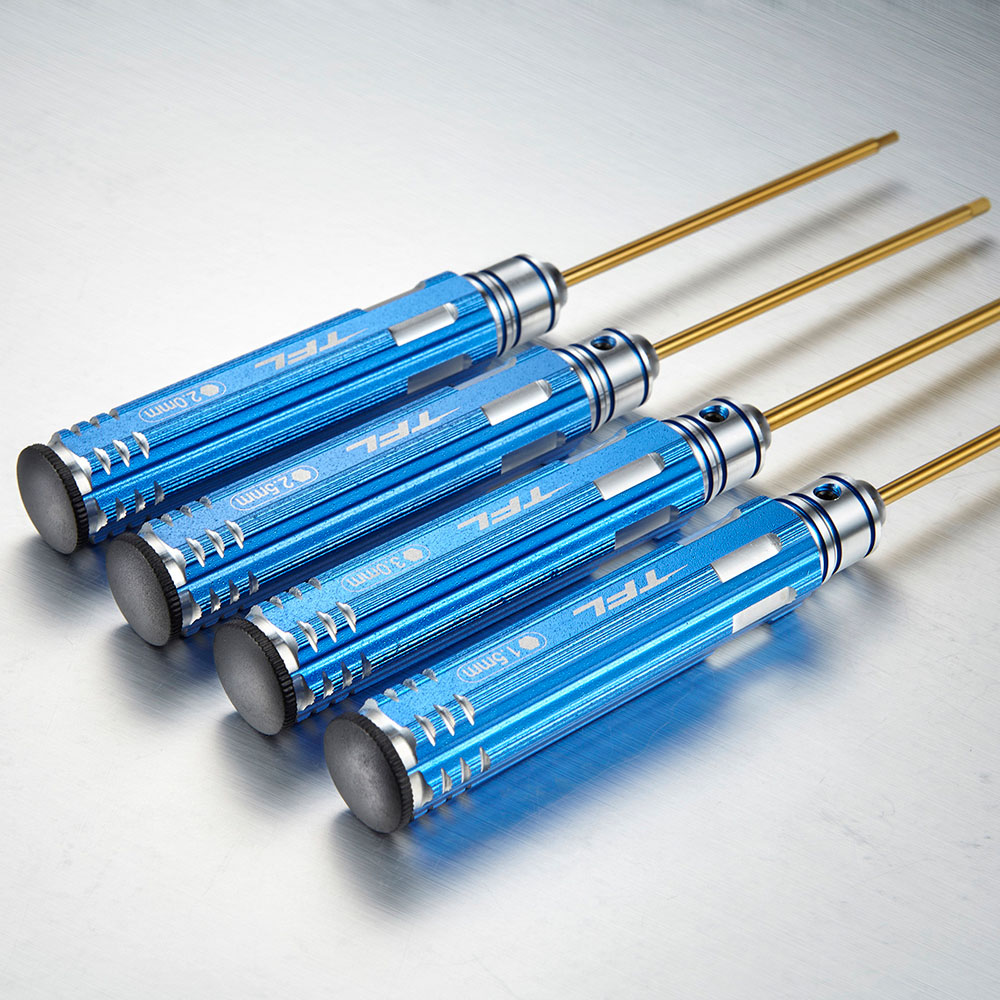 TT1604-01B Innensechskantschlüssel Set 1,5/2,0/2,5/3,0mm Blau
