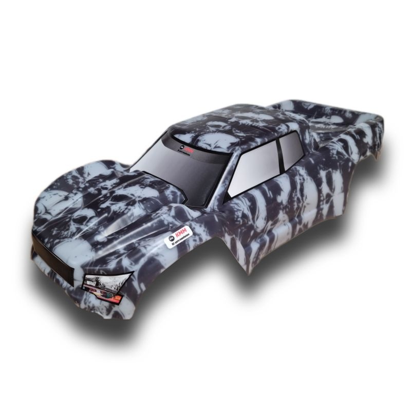 KMM Karo KMM unbreakable +Dekor Skull-Designprint für TRX XMAXX KMM001005SK
