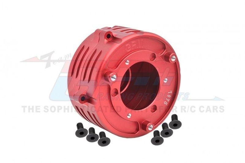 GPM ALU 7075 FLYWHEEL HOUSING grün 1/4 PROMOTO-MX MOTORCYCLE RTR MX012R