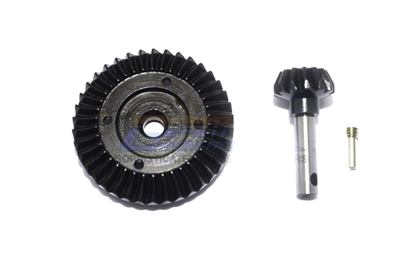 GPM Stahl Diffmitnehmer gehärtet 38Z vorne für Axial Yeti 1/10 YT1338TSBK