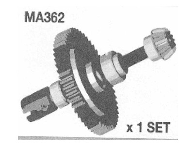 Amewi MA362 Rear Drive Shaft Set AM10SC MA362