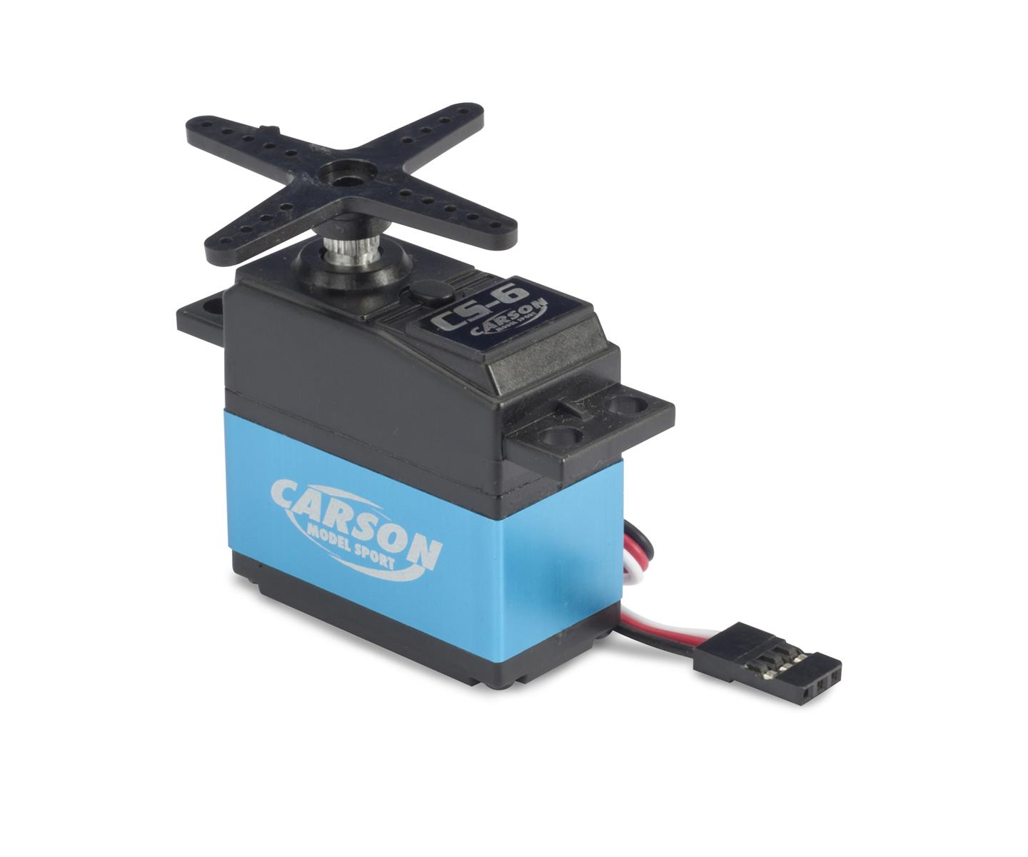 Carson 02036 Servo CS-6 - 6 kg/MG/JR-Stecker 500502036