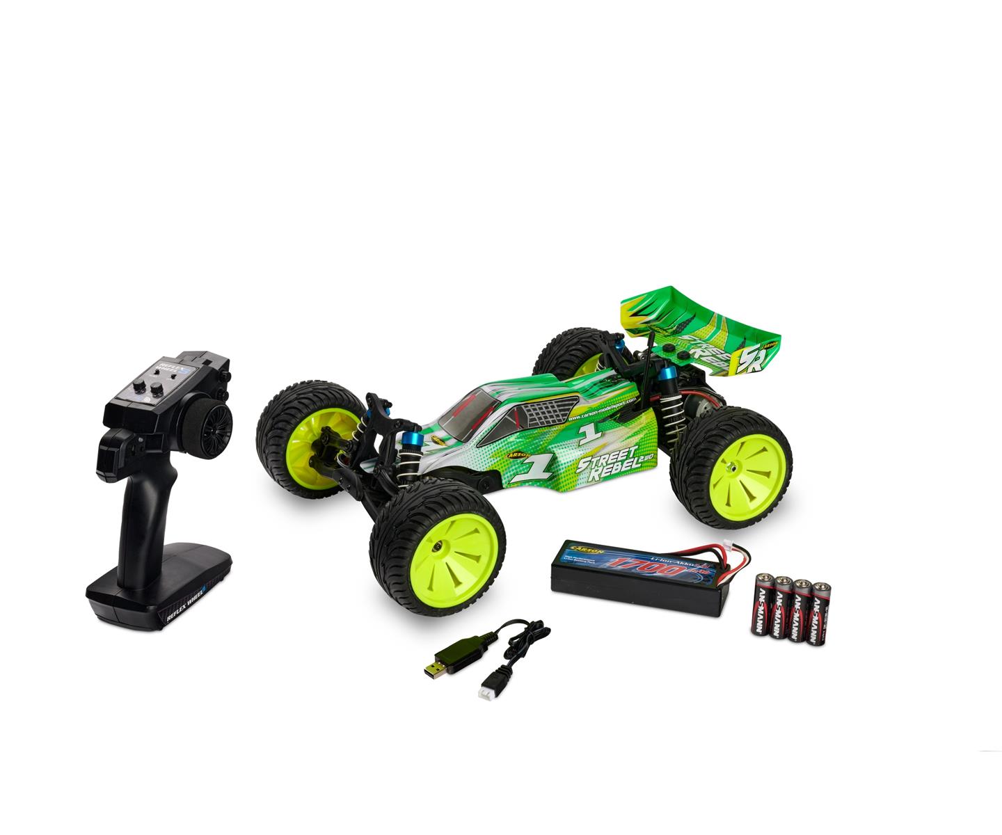 Carson 04158 1:10 Street Rebel 2WD X10 2.4G 100% RTR 500404158