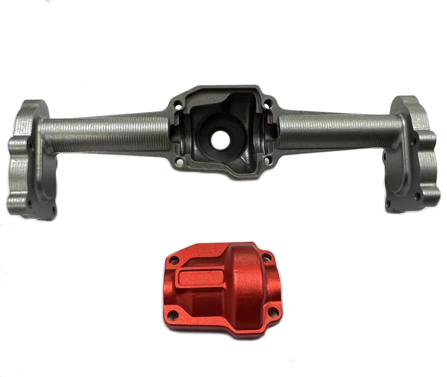 Hobby Plus Opt. Alu Rear Axle V2 - EVO/GOAT 240348