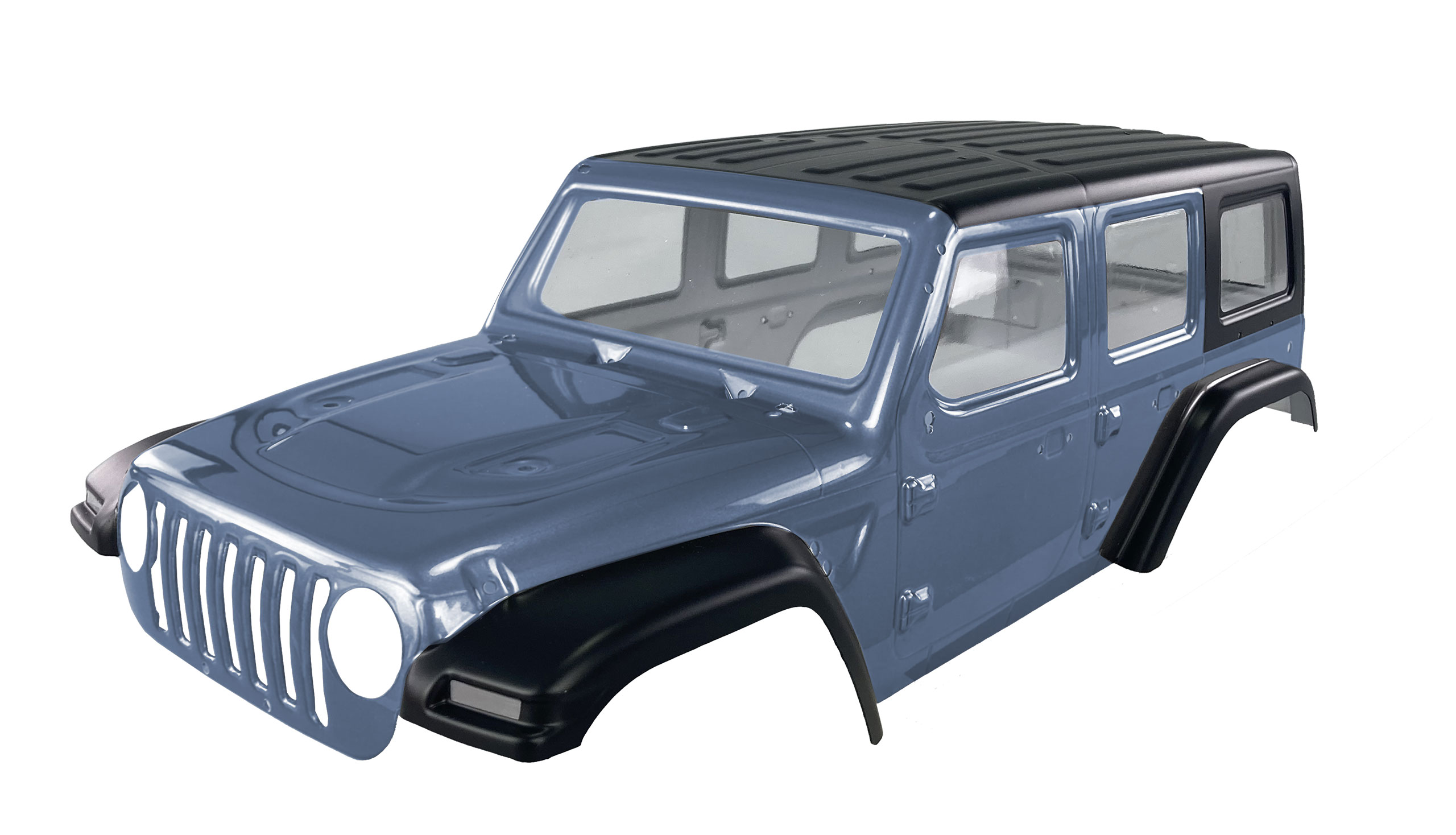 Amewi Karosserie Crosstrail grau metallic B003