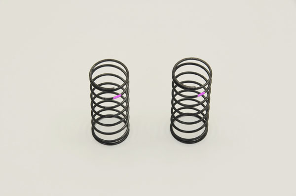 Kyosho FEDERN BIG BORE (WEICH) -ROSé (2) GROESSE S W5303V XGS001
