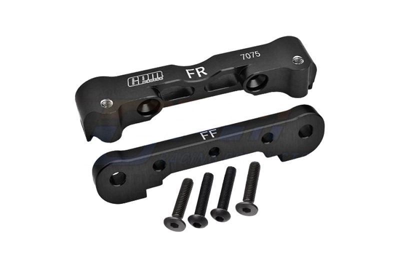 GPM Aluminium Querlenkerbefestigung unten vorne schwarz ARRMA Krat, Tal, Typh, Sent, Out, Notor, Limi MAK008NBK